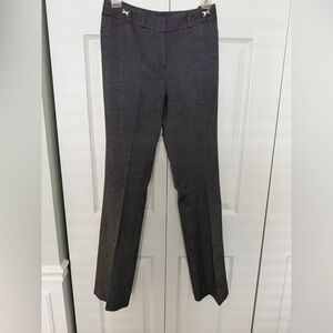 White House Black Market Women's Charcoal Trousers